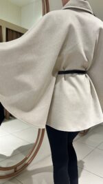 Kaşe Kemerli Panço - Görsel 3