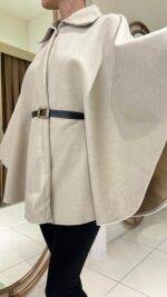 Kaşe Kemerli Panço - Görsel 2