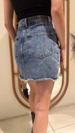 Tasarım Kot Etek - Görsel 2